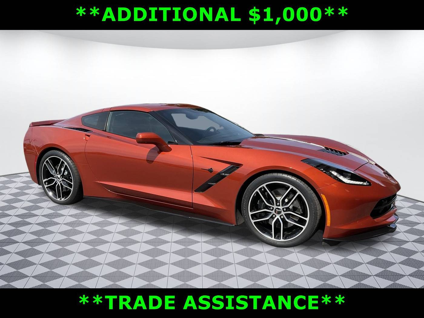 2016 Chevrolet Corvette Z51 3LT — Coupe — 47,527 mi — Mount Vernon, WA