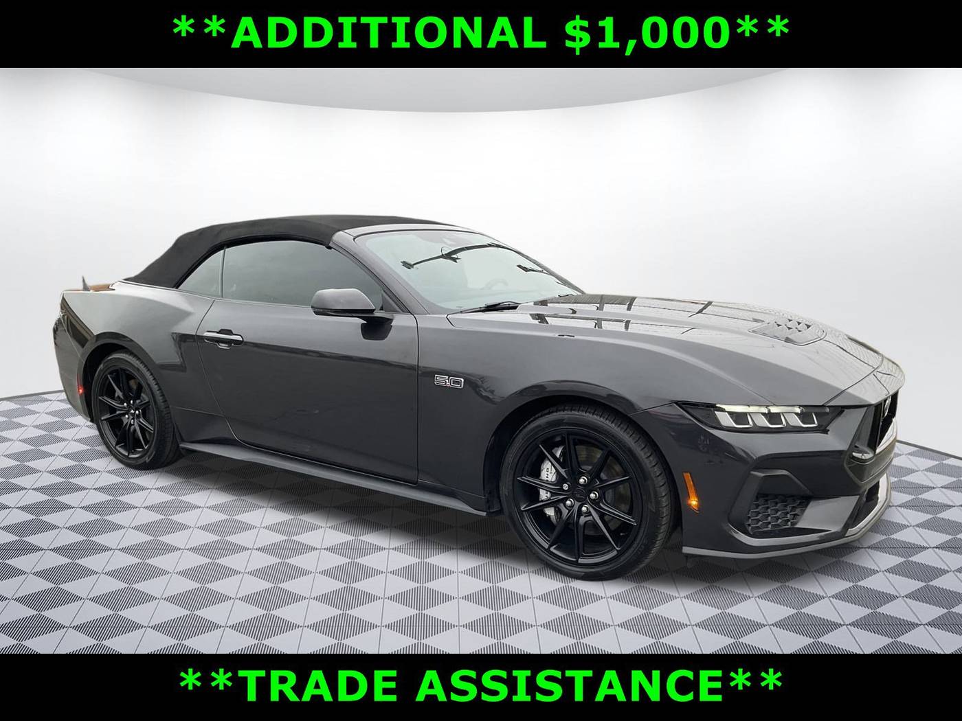 2024 Ford Mustang GT Premium — Convertible — 9,265 mi — Mount Vernon, WA