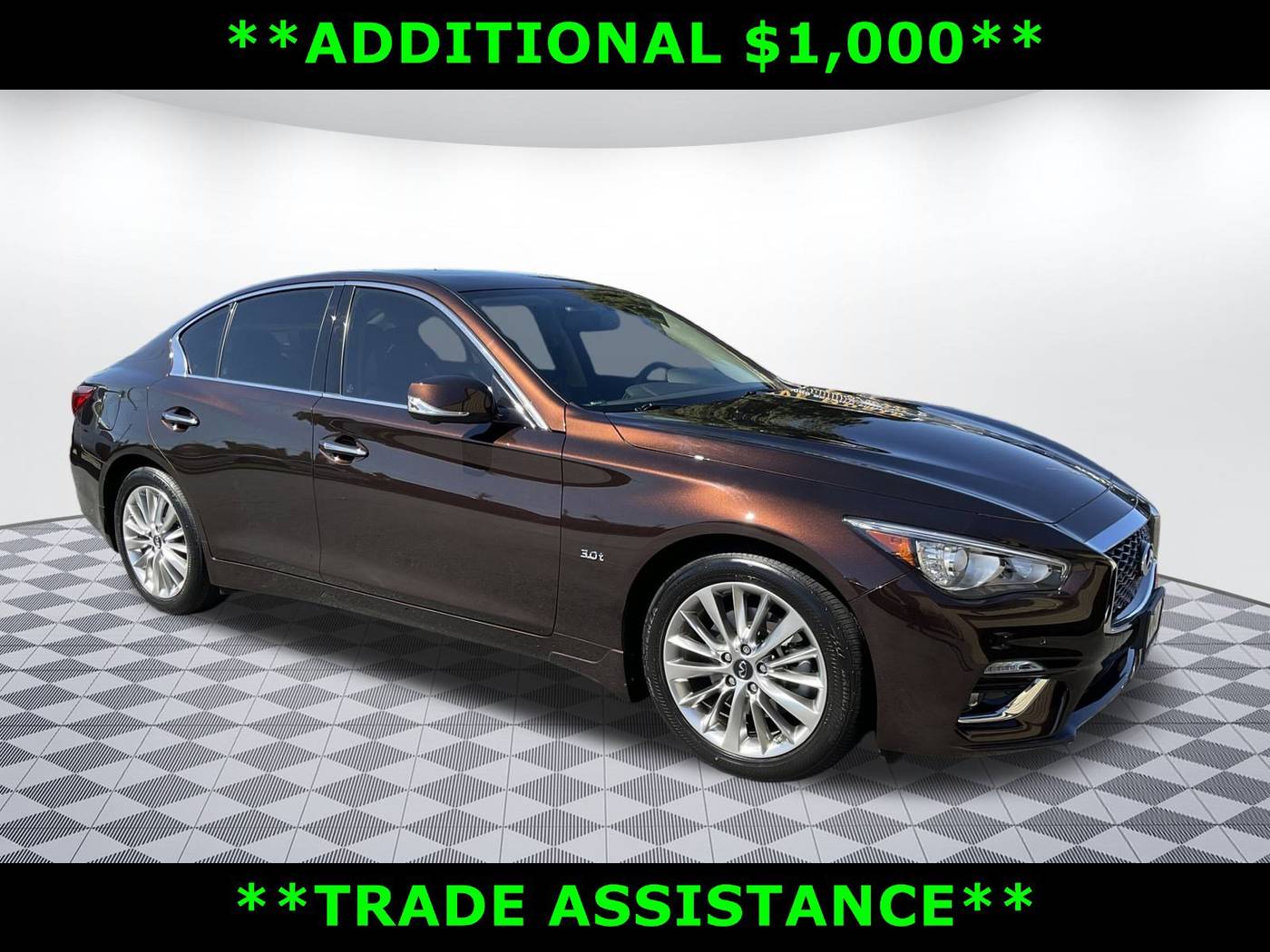 2019 INFINITI Q50 3.0t LUXE — Sedan — 28,998 mi — Mount Vernon, WA