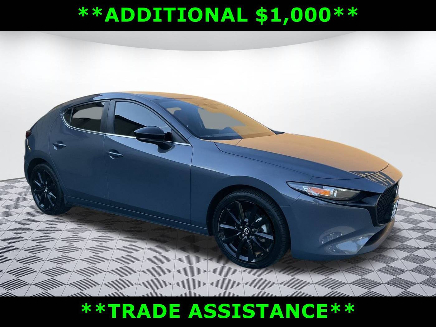 2022 Mazda Mazda3 Carbon Edition — Hatchback — 55,167 mi — Mount Vernon, WA