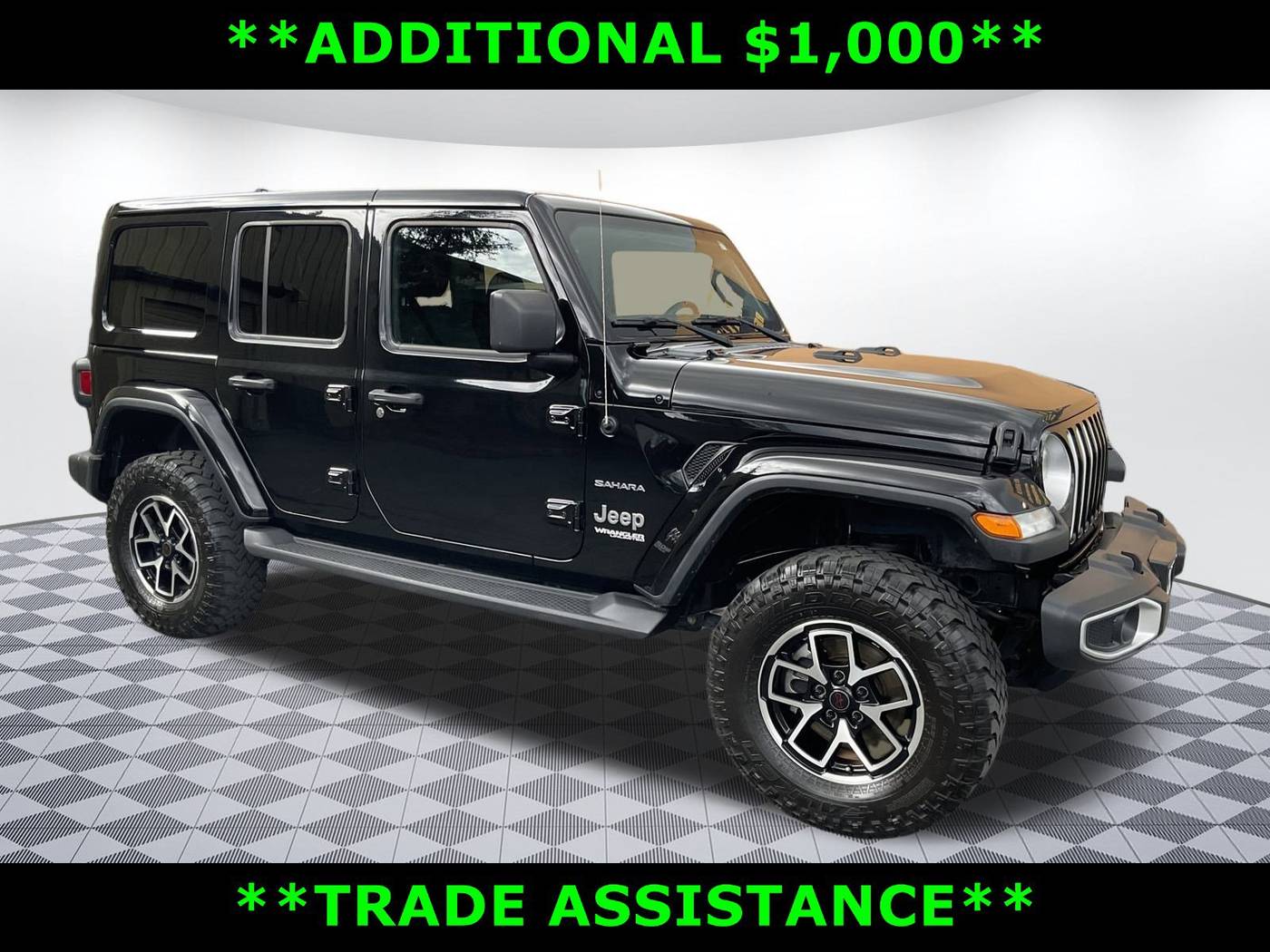 2020 Jeep Wrangler Sahara — SUV — 100,000 mi — Mount Vernon, WA