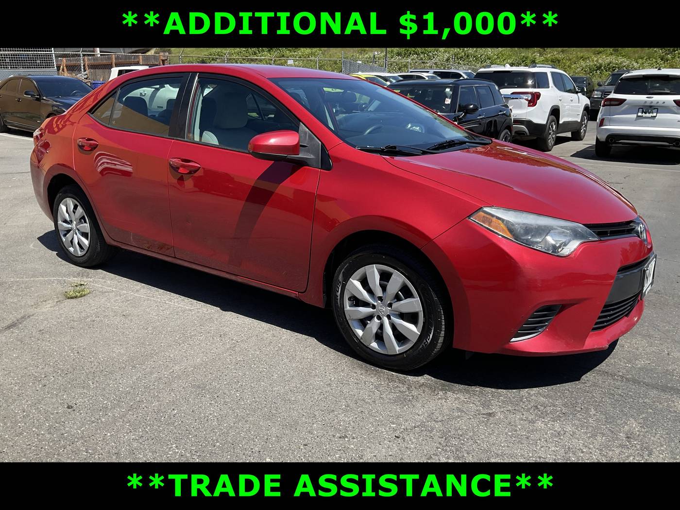 2016 Toyota Corolla LE — Sedan — 91,420 mi — Mount Vernon, WA