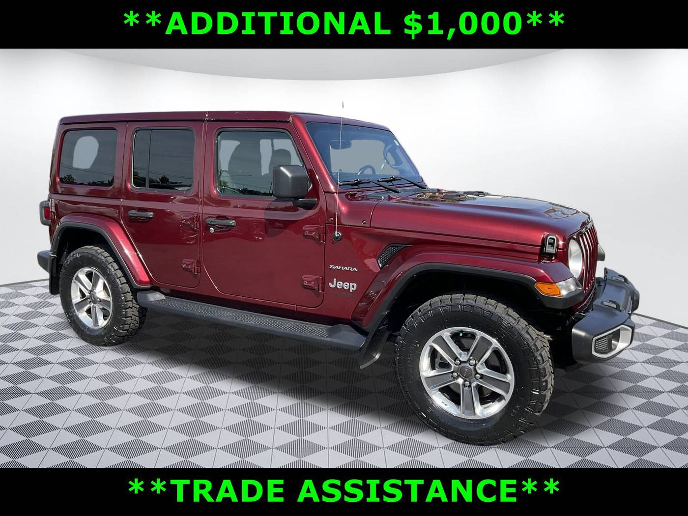 2021 Jeep Wrangler Sahara — SUV — 63,276 mi — Mount Vernon, WA