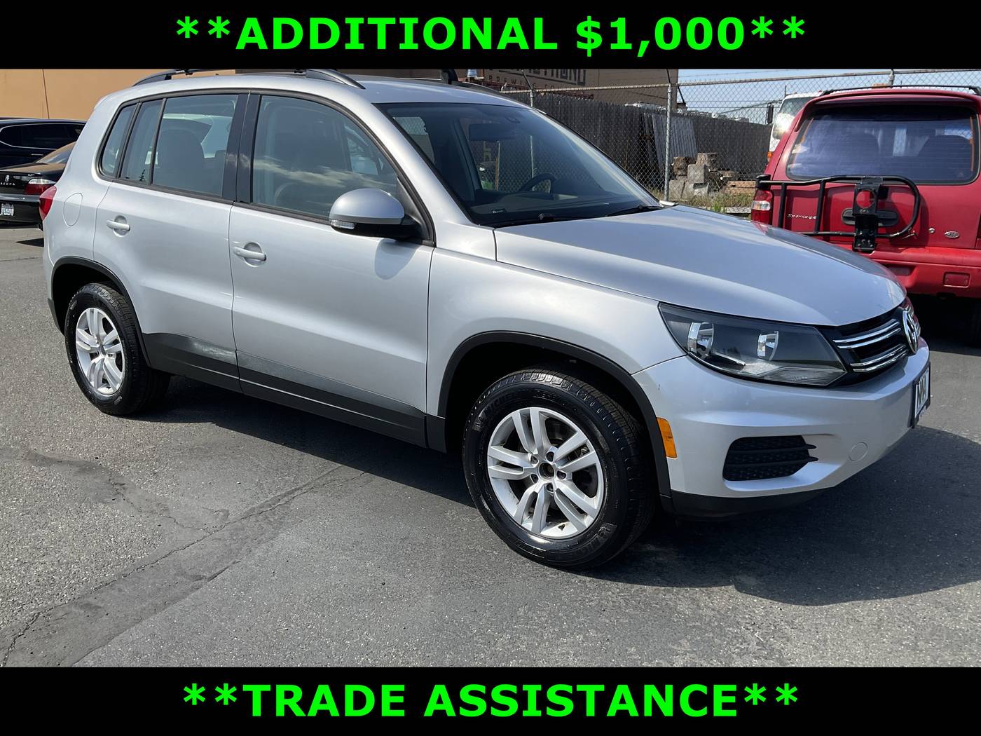 2016 Volkswagen Tiguan S — SUV — 107,433 mi — Mount Vernon, WA