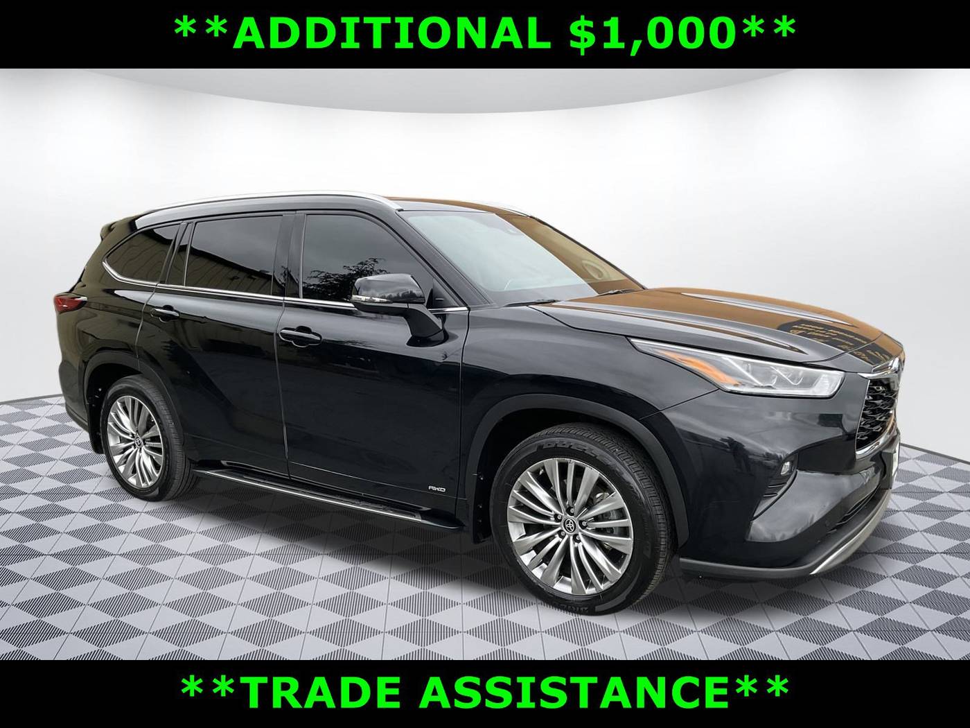 2022 Toyota Highlander Hybrid Platinum — SUV — 196,240 mi — Mount Vernon, WA