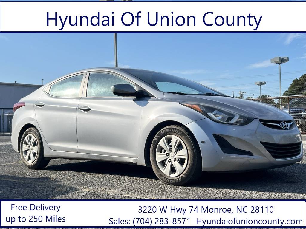 2016 Hyundai Elantra SE — Sedan — 134,953 mi — Monroe, NC