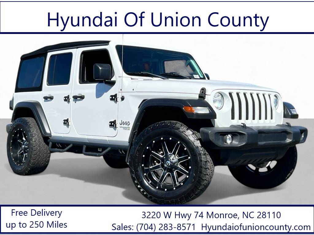 2021 Jeep Wrangler Sport S — SUV — 72,958 mi — Monroe, NC