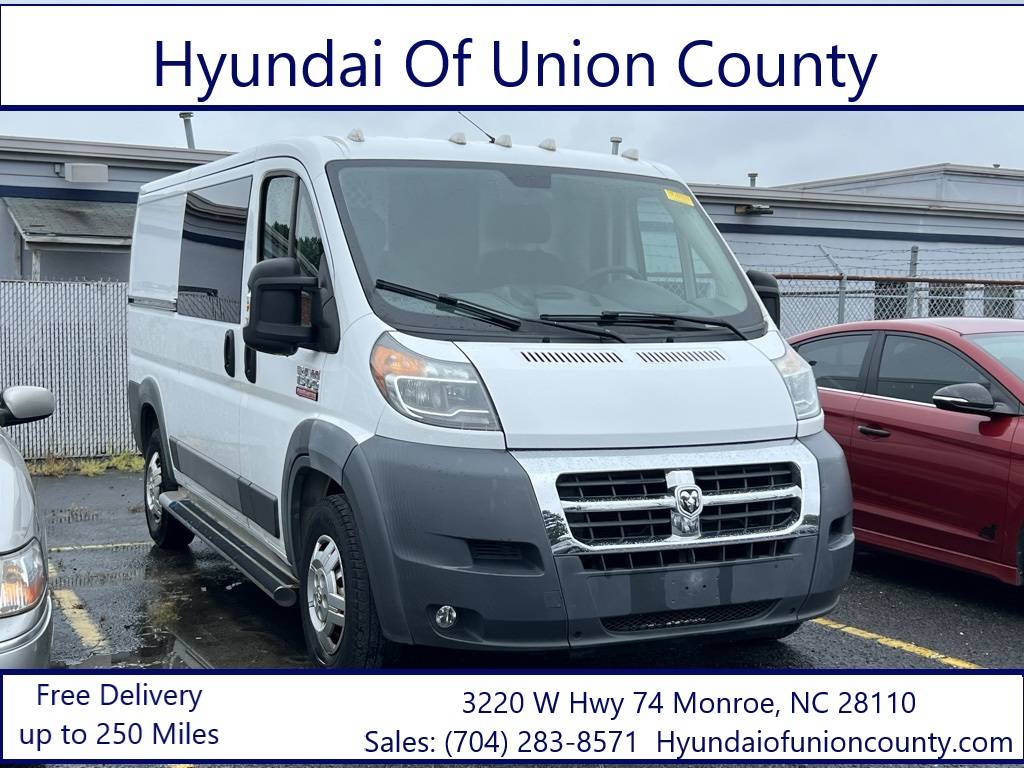 2016 Ram ProMaster Cargo Van 1500 — Cargo Van — 123,540 mi — Monroe, NC
