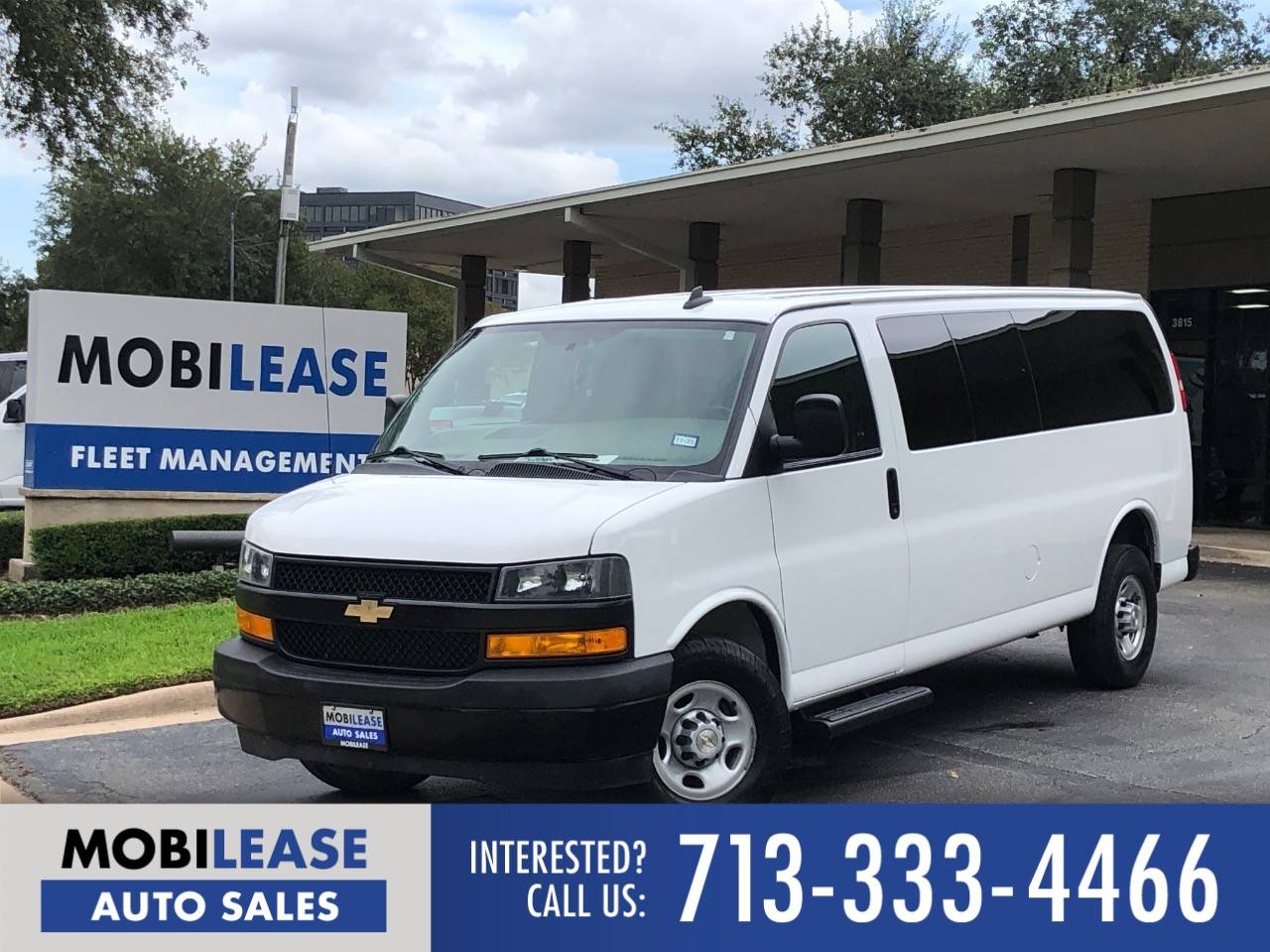 2023 Chevrolet Express Passenger LS — Passenger Van — 27,923 mi — Houston, TX