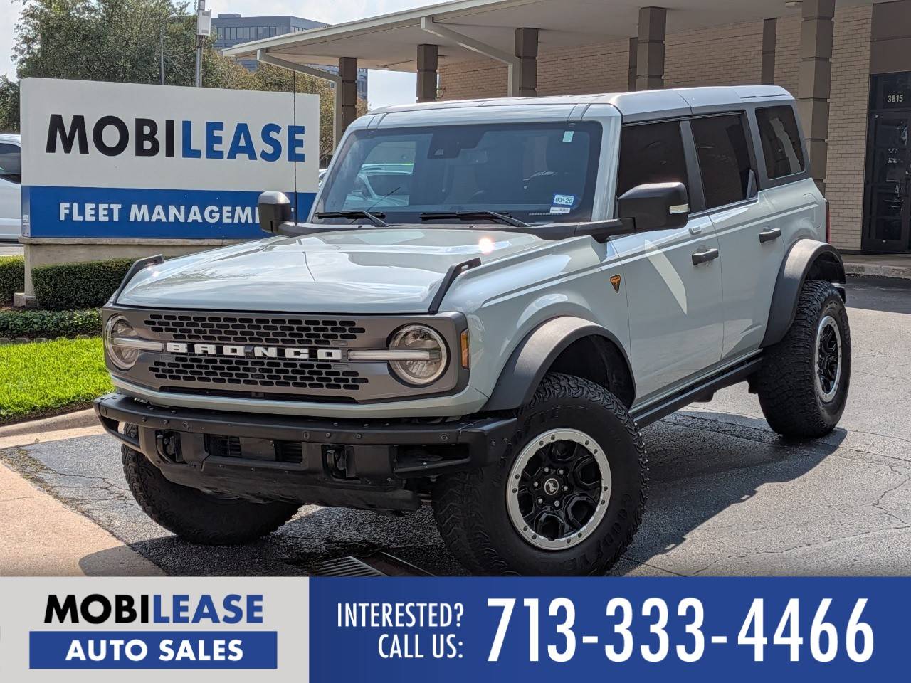 2022 Ford Bronco Badlands — SUV — 20,920 mi — Houston, TX