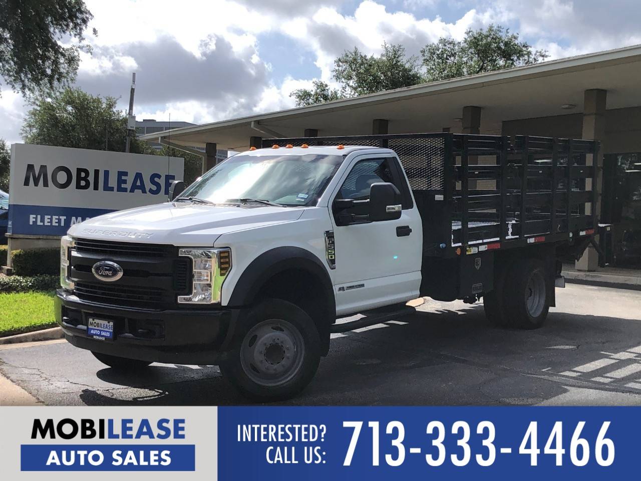2019 Ford Super Duty F-550 Chassis Cab XL — Chassis Cab Truck — 54,152 mi — Houston, TX