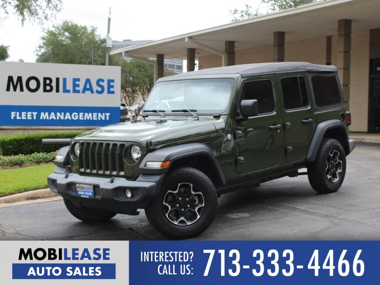 2021 Jeep Wrangler Sport S — SUV — 71,061 mi — Houston, TX