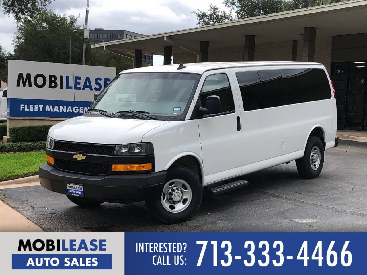 2023 Chevrolet Express Passenger LS — Passenger Van — 32,131 mi — Houston, TX