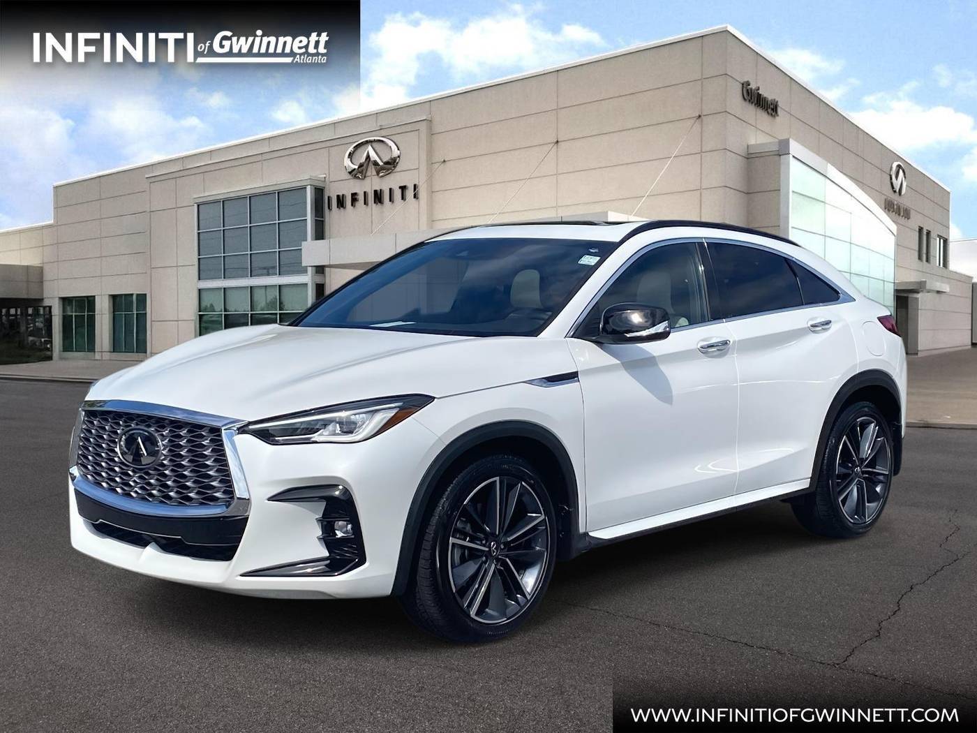 2025 INFINITI QX55 LUXE — SUV — 5,215 mi — Duluth, GA
