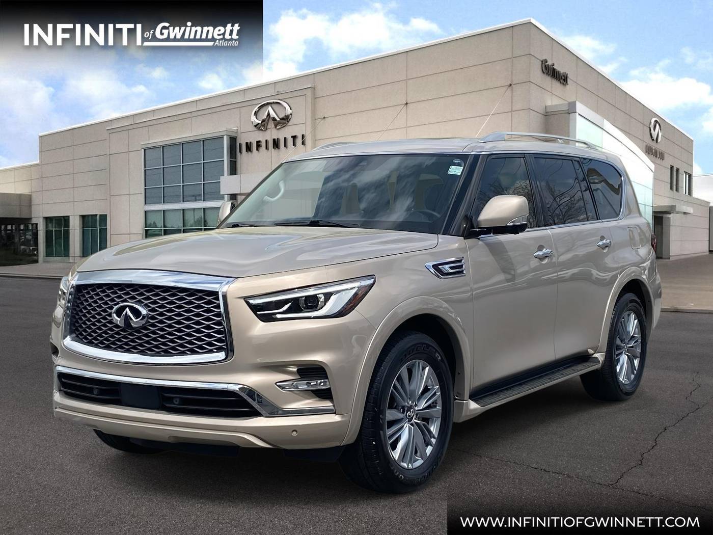 2021 INFINITI QX80 LUXE — SUV — 87,791 mi — Duluth, GA
