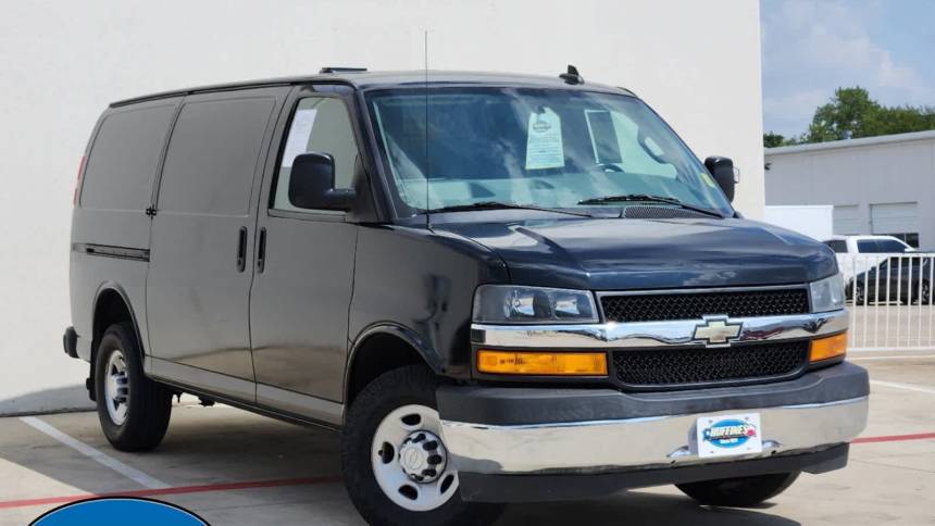 Used retailer extended cargo van for