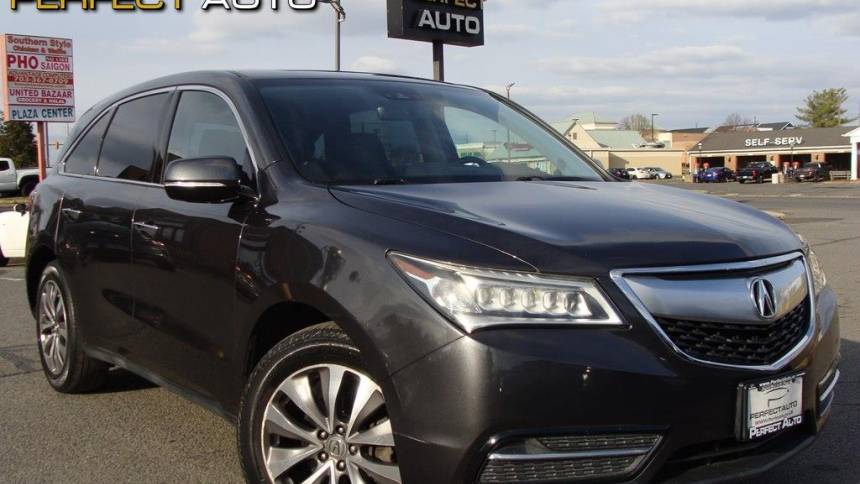 2016 Acura MDX Technology Package — SUV — 86,456 mi — Manassas, VA