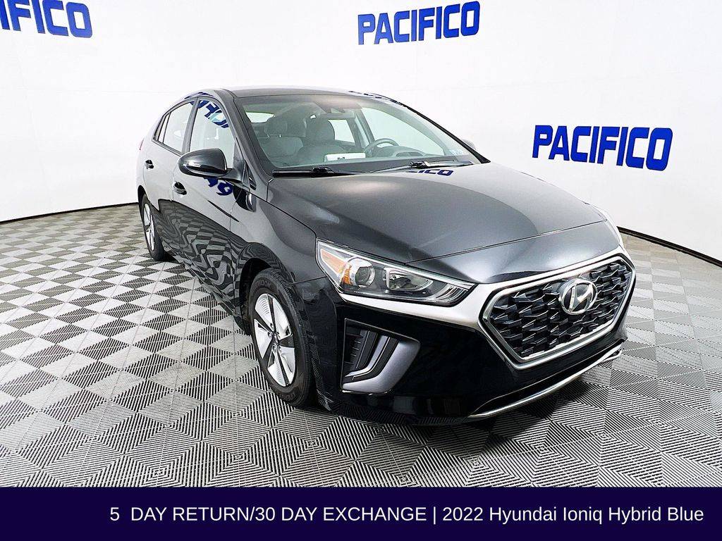 2022 Hyundai Ioniq Hybrid Blue — Hatchback — 53,721 mi — Philadelphia, PA