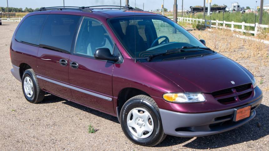 Purple dodge sale caravan