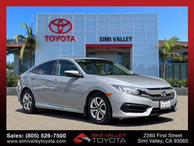 2016 Honda Civic LX — Sedan — 94,279 mi — Simi Valley, CA