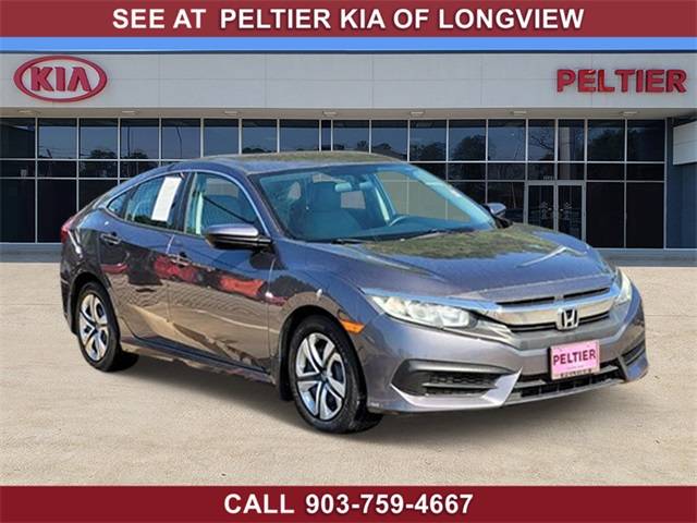 2017 Honda Civic LX — Sedan — 93,305 mi — Longview, TX