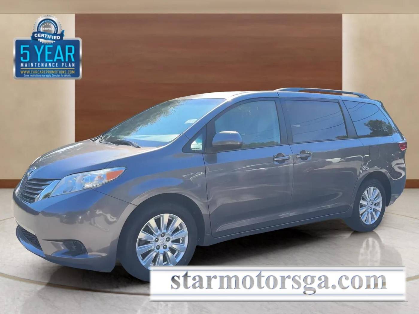 2017 Toyota Sienna LE — Minivan — 86,445 mi — Alpharetta, GA