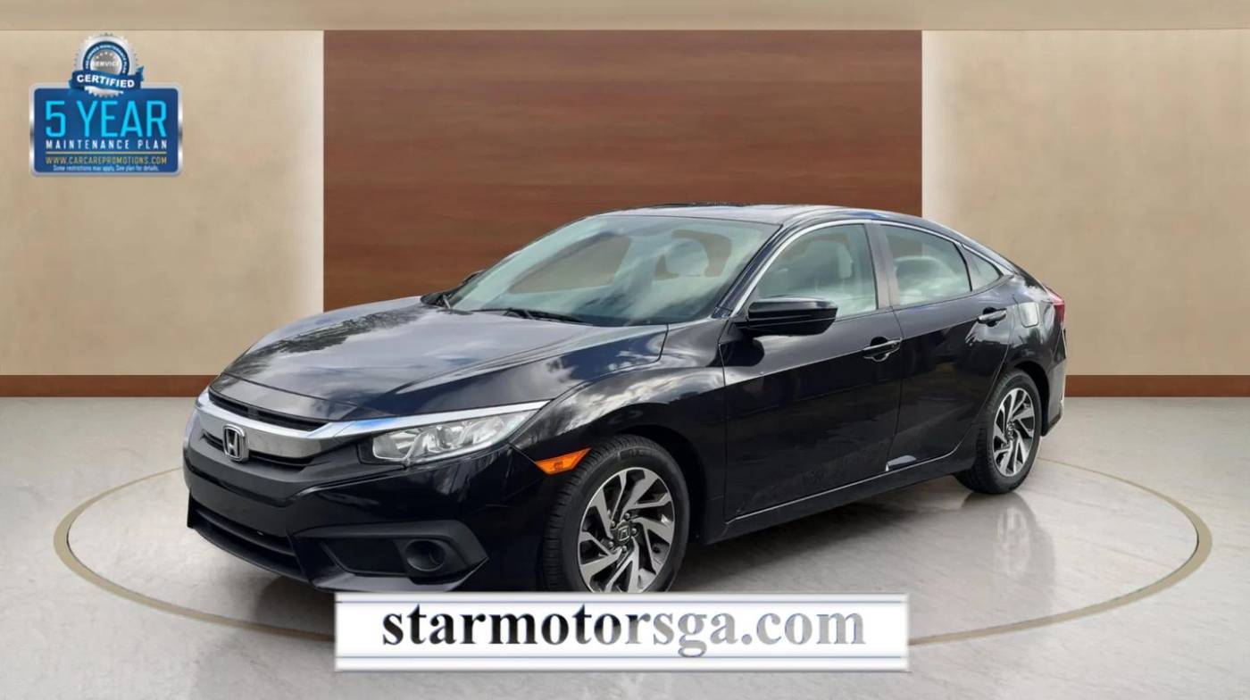 2016 Honda Civic EX — Sedan — 67,366 mi — Alpharetta, GA