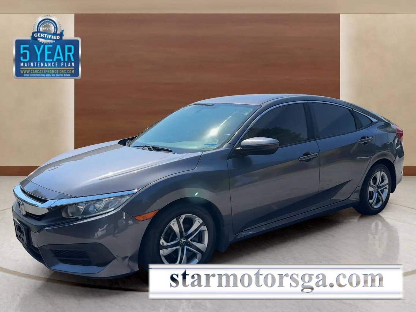 2016 Honda Civic LX — Sedan — 124,522 mi — Alpharetta, GA