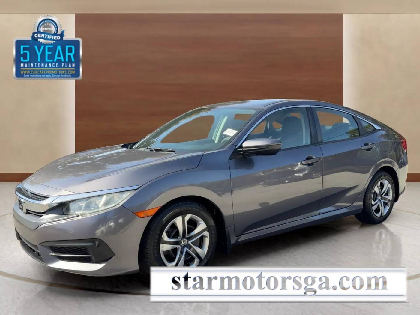 2016 Honda Civic LX — Sedan — 105,707 mi — Alpharetta, GA