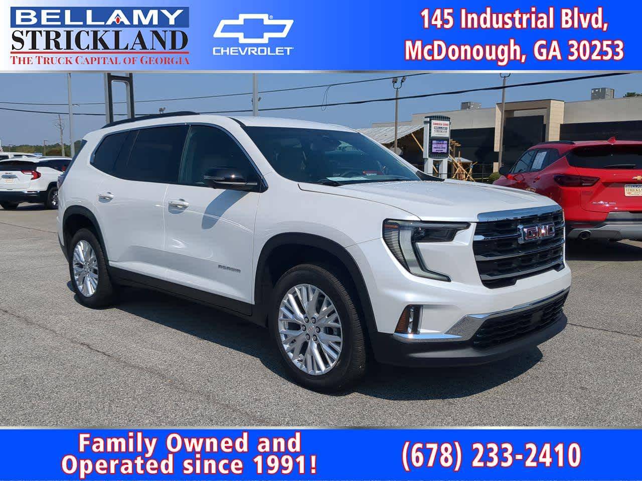 2025 GMC Acadia Elevation — SUV — 1,918 mi — McDonough, GA