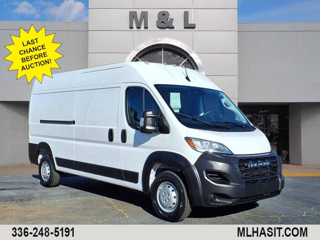 2023 Ram ProMaster Cargo Van 2500 — Cargo Van — 68,822 mi — Lexington, NC