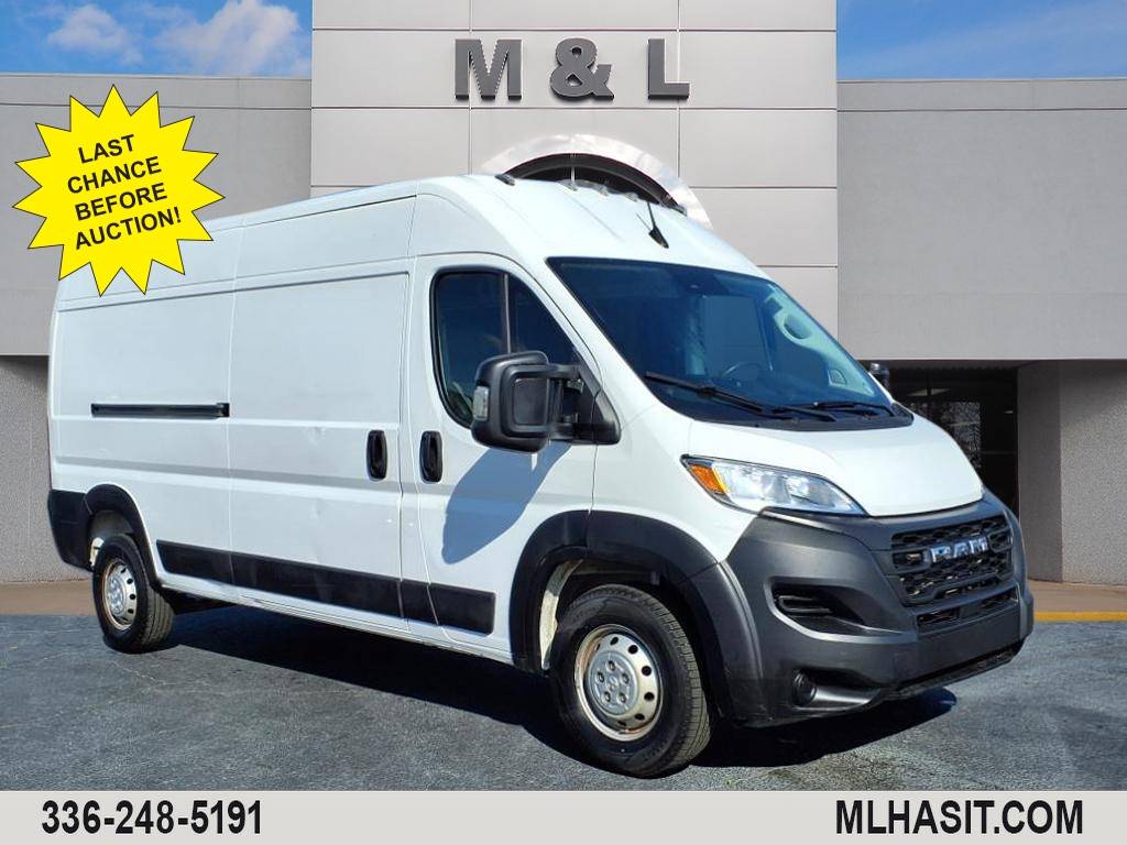 2023 Ram ProMaster Cargo Van 2500 — Cargo Van — 62,392 mi — Lexington, NC