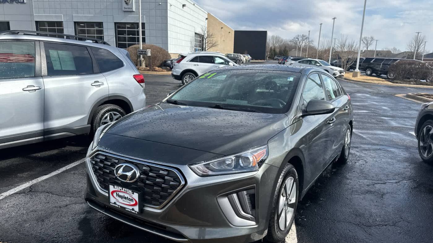 2021 Hyundai Ioniq Hybrid Blue — Hatchback — 47,832 mi — Rockford, IL