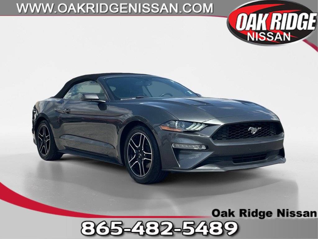 2019 Ford Mustang EcoBoost — Convertible — 76,051 mi — Oak Ridge, TN