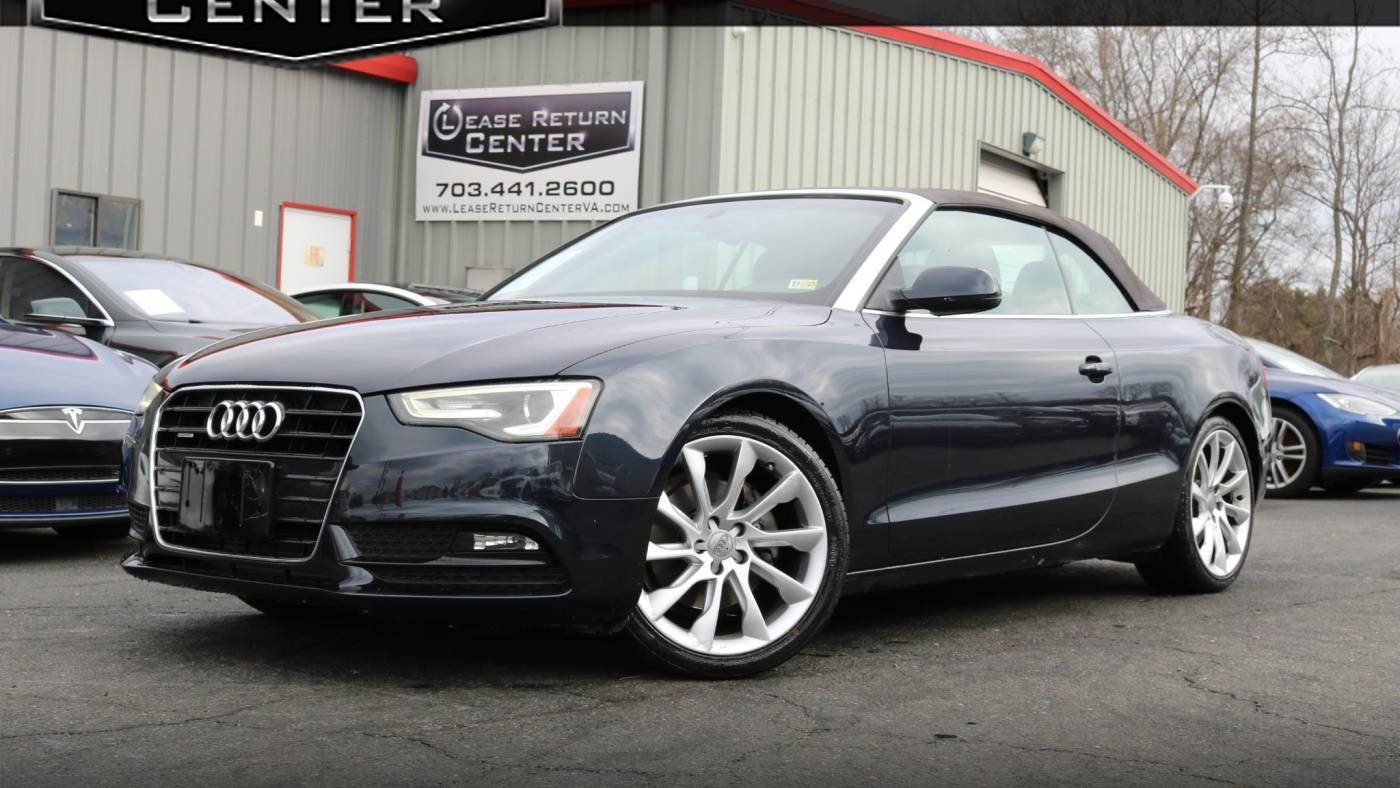 2013 Audi A5 Premium Plus — Convertible — 45,466 mi — Triangle, VA