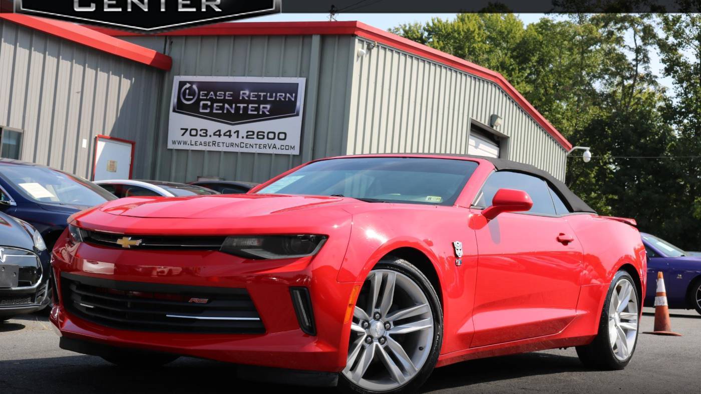 2018 Chevrolet Camaro 1LT — Convertible — 55,224 mi — Triangle, VA