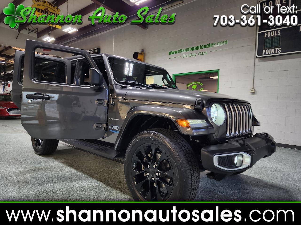 2021 Jeep Wrangler Sahara 4xe — SUV — 58,188 mi — Manassas, VA