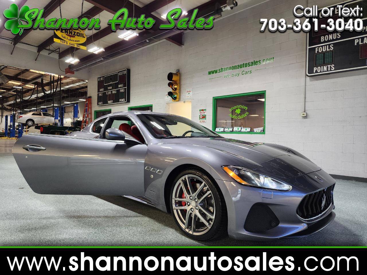 2018 Maserati GranTurismo Sport — Coupe — 33,111 mi — Manassas, VA