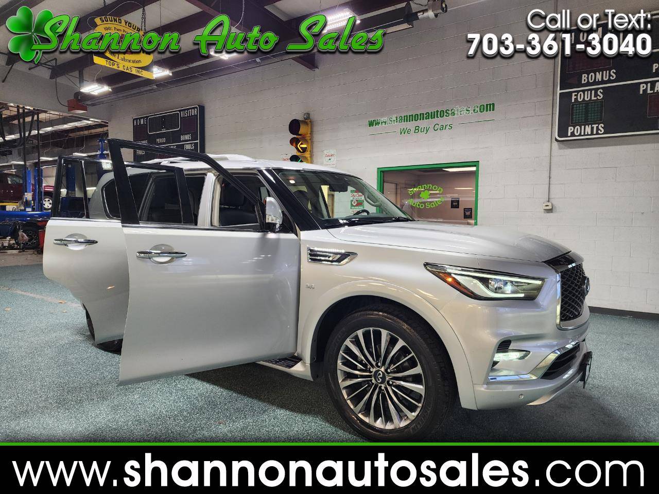 2020 INFINITI QX80 LUXE — SUV — 98,286 mi — Manassas, VA