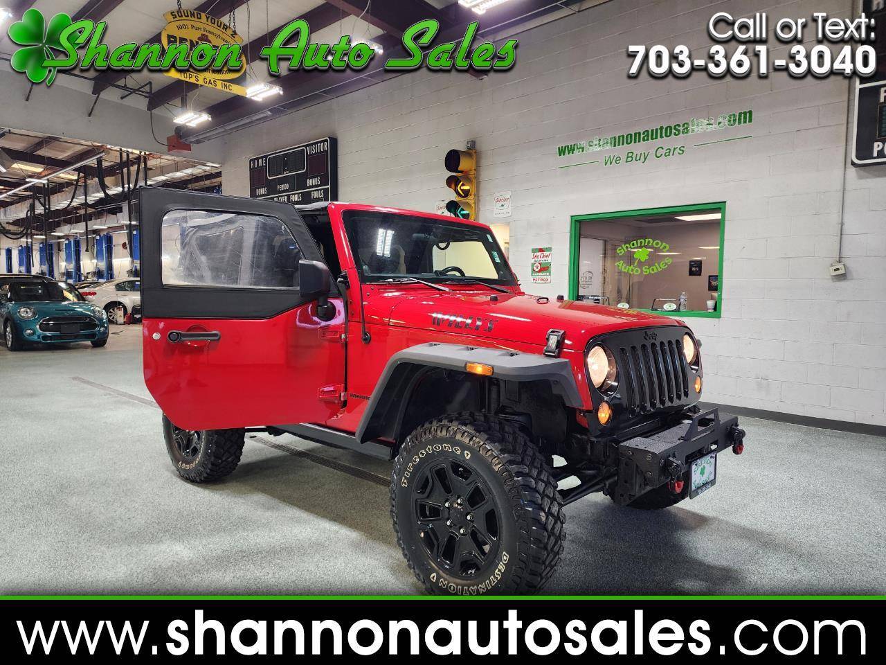 2014 Jeep Wrangler Willys Wheeler — SUV — 68,200 mi — Manassas, VA