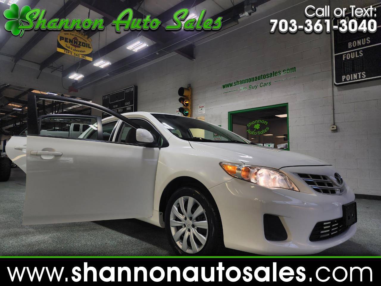 2013 Toyota Corolla LE — Sedan — 144,260 mi — Manassas, VA