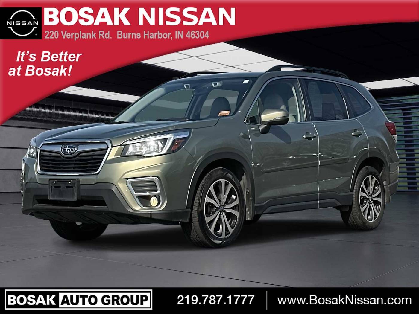 2020 Subaru Forester 2.5i Limited — SUV — 100,022 mi — Burns Harbor, IN