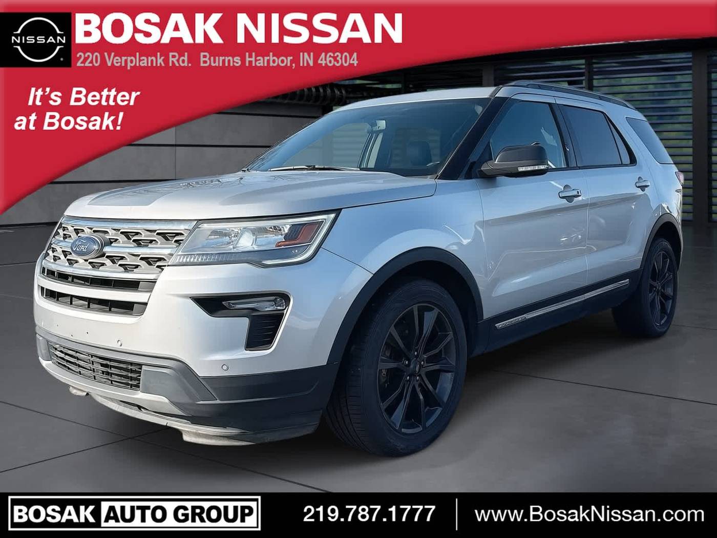 2018 Ford Explorer XLT — SUV — 62,950 mi — Burns Harbor, IN