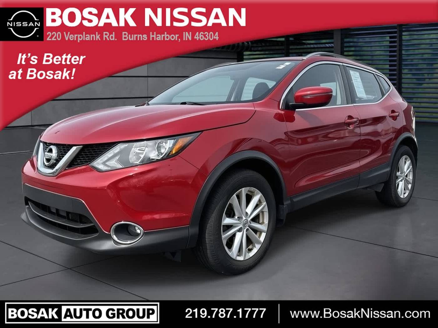 2017 Nissan Rogue Sport SV — SUV — 111,885 mi — Burns Harbor, IN