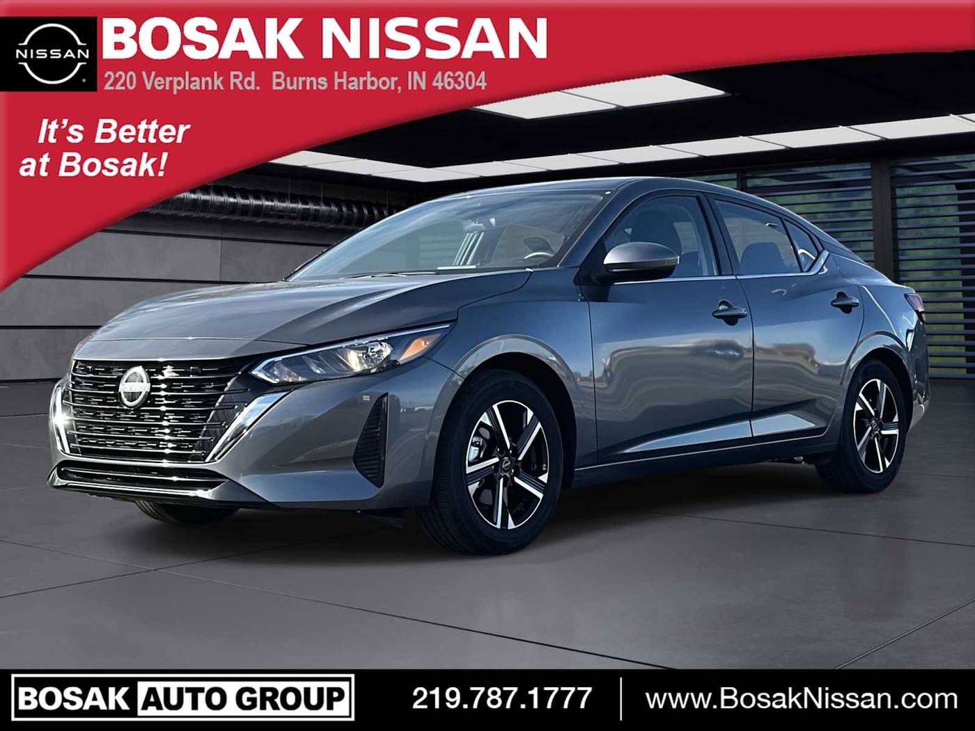 2025 Nissan Sentra SV — Sedan — 6,772 mi — Burns Harbor, IN
