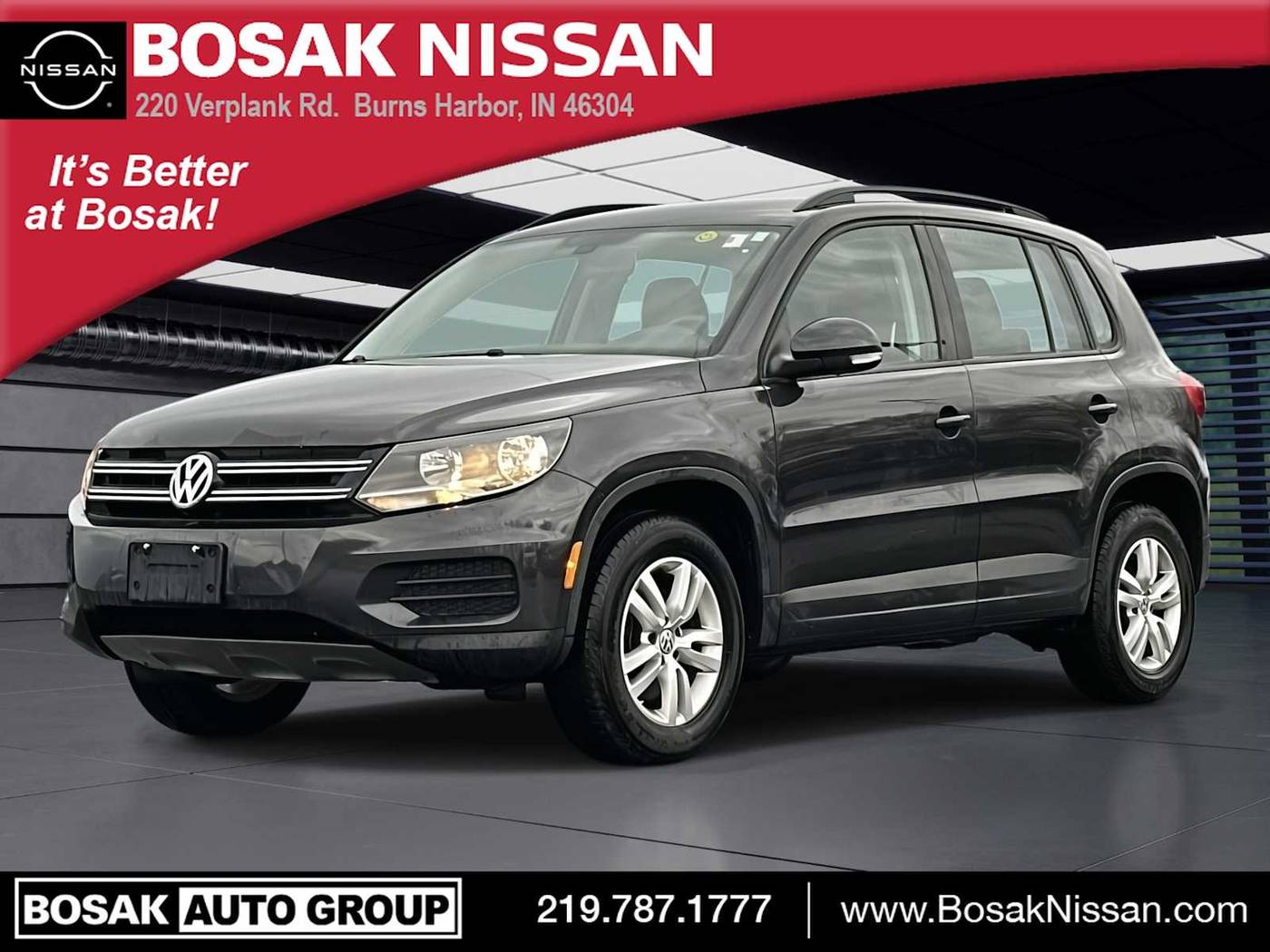 2016 Volkswagen Tiguan S — SUV — 74,829 mi — Burns Harbor, IN