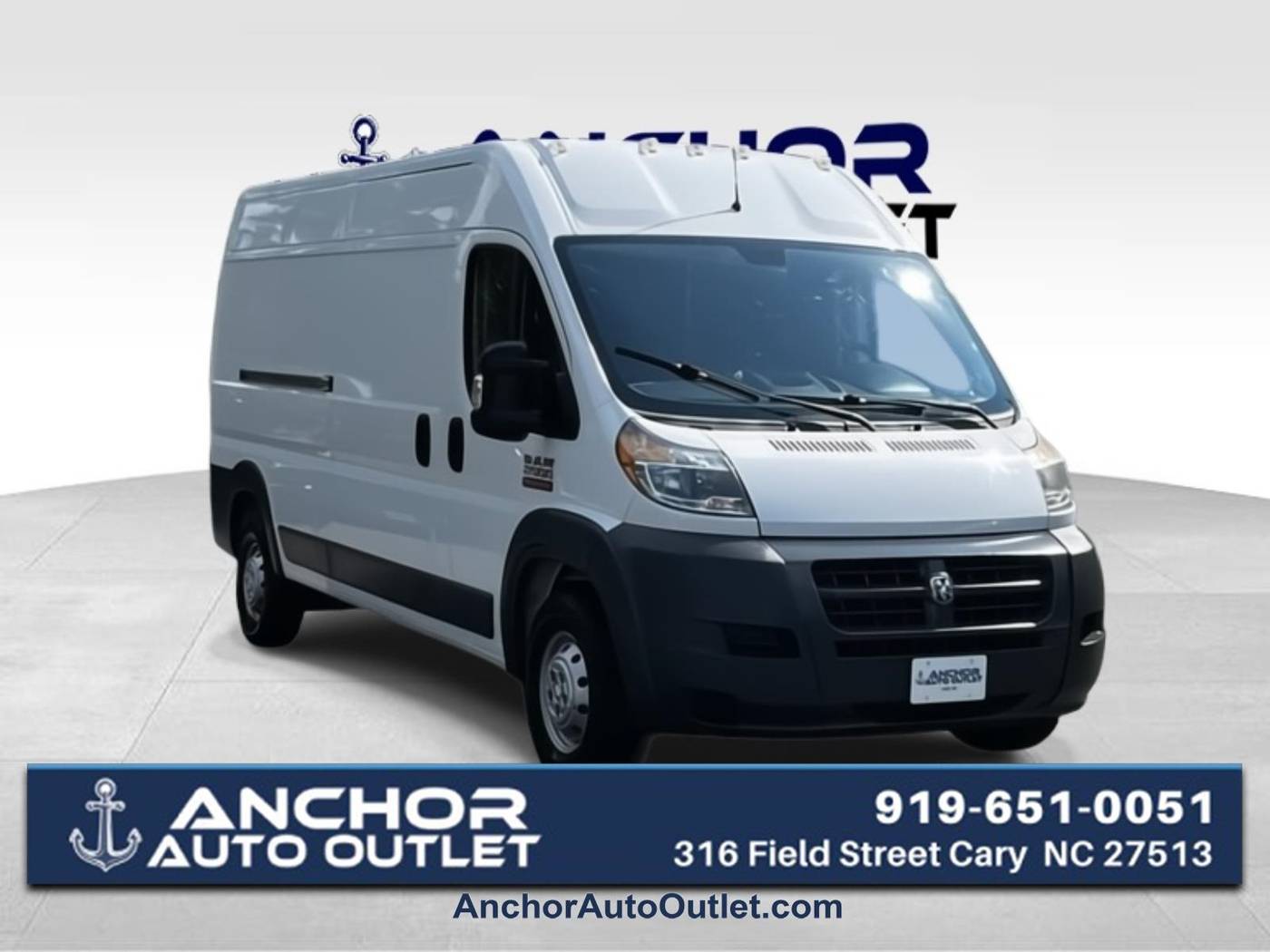 2017 Ram ProMaster Cargo Van 2500 — Cargo Van — 79,968 mi — Carey, NC