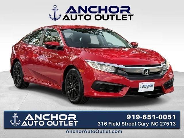 2017 Honda Civic LX — Sedan — 77,022 mi — Carey, NC