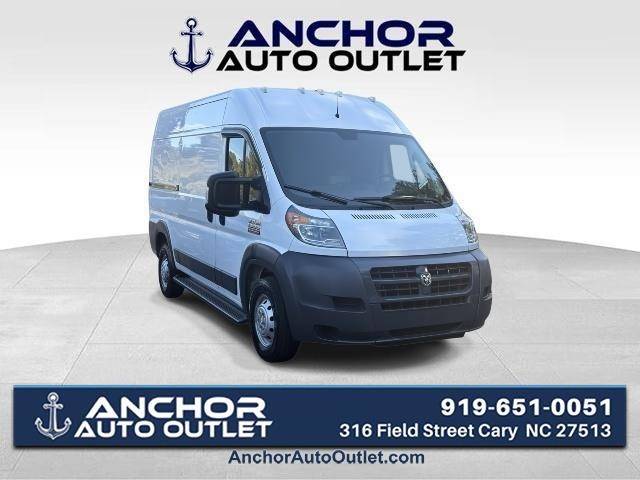 2018 Ram ProMaster Cargo Van 1500 — Cargo Van — 19,045 mi — Carey, NC