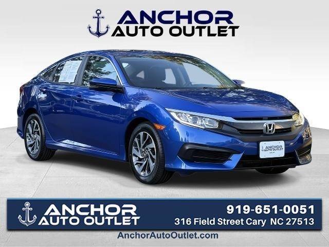2017 Honda Civic EX — Sedan — 56,619 mi — Carey, NC